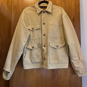 Vintage workwear overshirt jacket